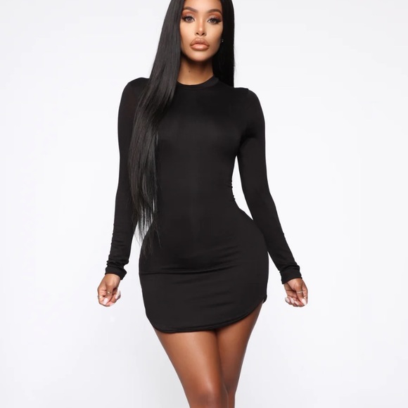 Fashion Nova Dresses & Skirts - Fashion Nova woman’s black Beverly hills snatched tunic dress